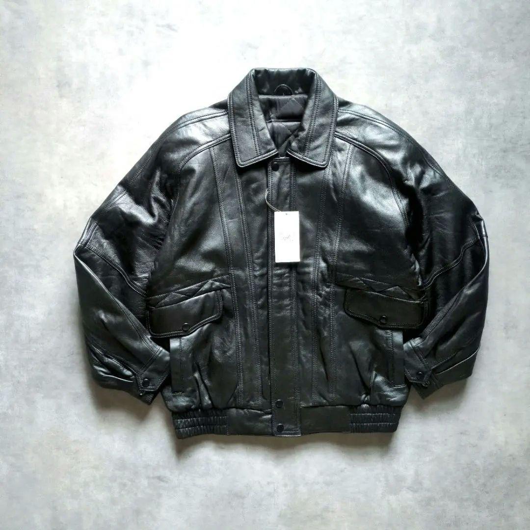 90s A-2系 短丈 レザージャケット 深水光太 着用似L VINTAGE