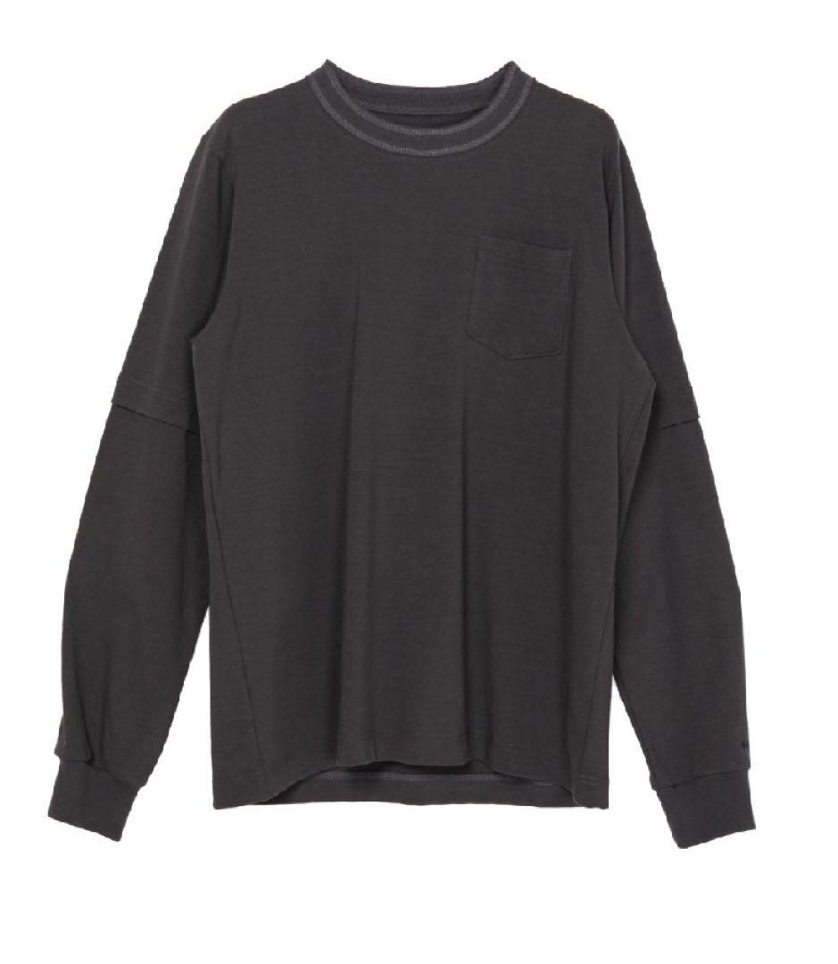 sacai 23aw Graphic LS T-Shirt  size3 グレー