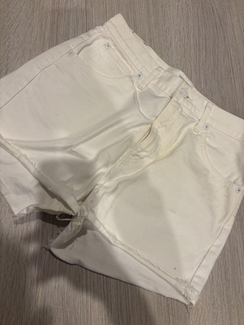 snidel Leeコラボ　ショートパンツ　きりっぱなし