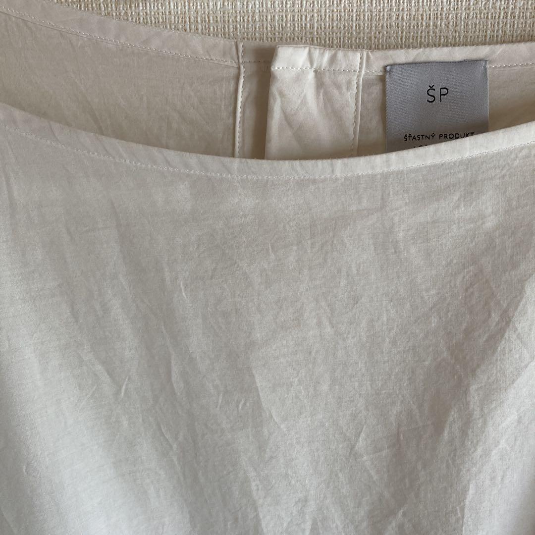 エシュペー　SP WIDE GATHER BLOUSE