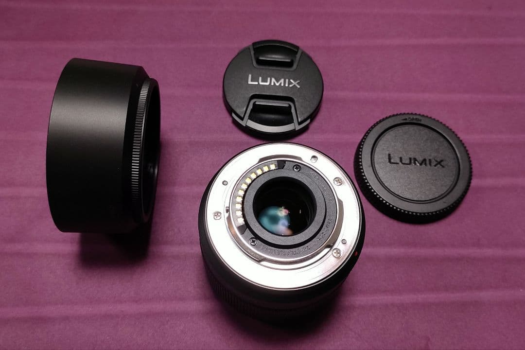 LUMIX G 1:1.7/25 ASPH.小型単焦点レンズ 使用頻度少なく綺麗 LUMIX G 1:1.7/25 ASPH.小型単焦点レンズ 使用頻度少なく綺麗
