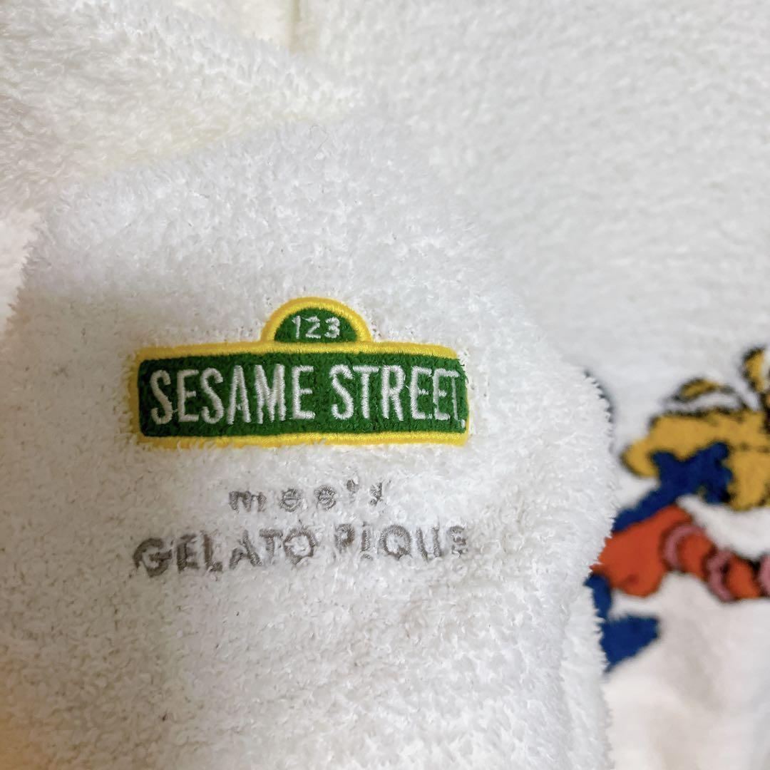 新品【SESAME STREET】【UNISEX】ジャガードショールカーディガン ジェラートピケ gelato pique 【SESAME STREET】【UNISEX
