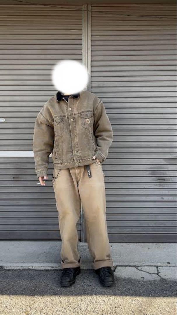 CarharttトラッカージャケットXL J10 CHT USA製 90s レア