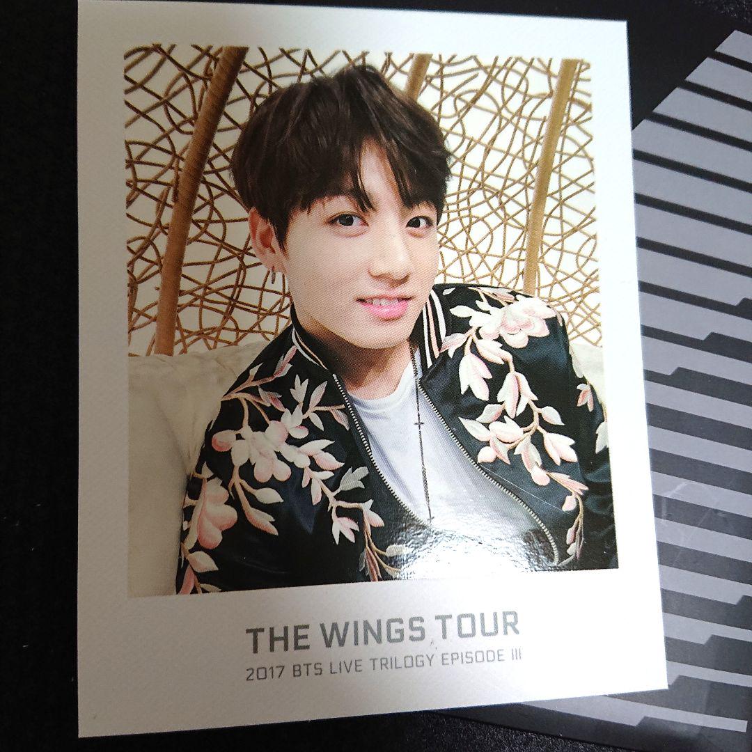 BTS THE WINGS TOUR フォトブック トレカ テヒョン BTS THE WINGS TOUR フォトブック トレカ テヒョン