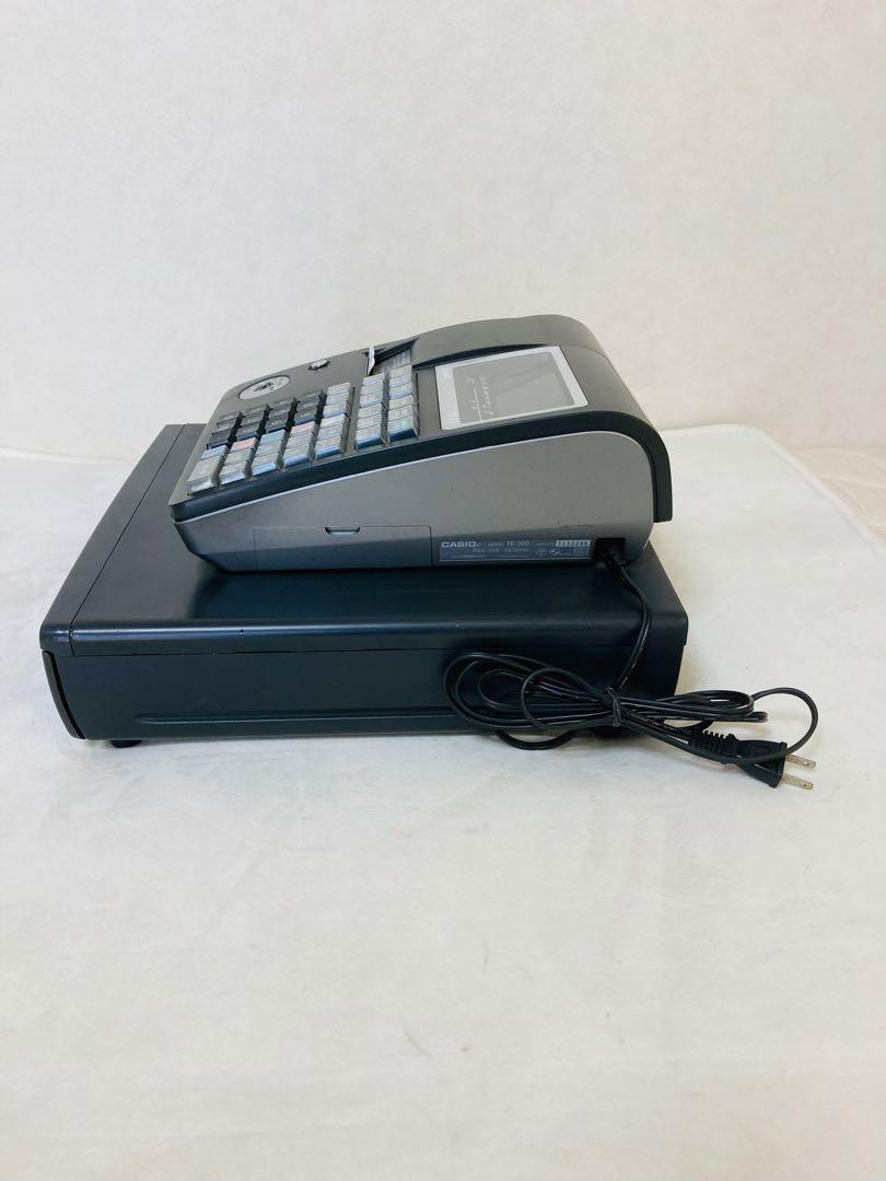 カシオ　CASIO　電子レジスター　レジスター　レジ　TE-300　TE300