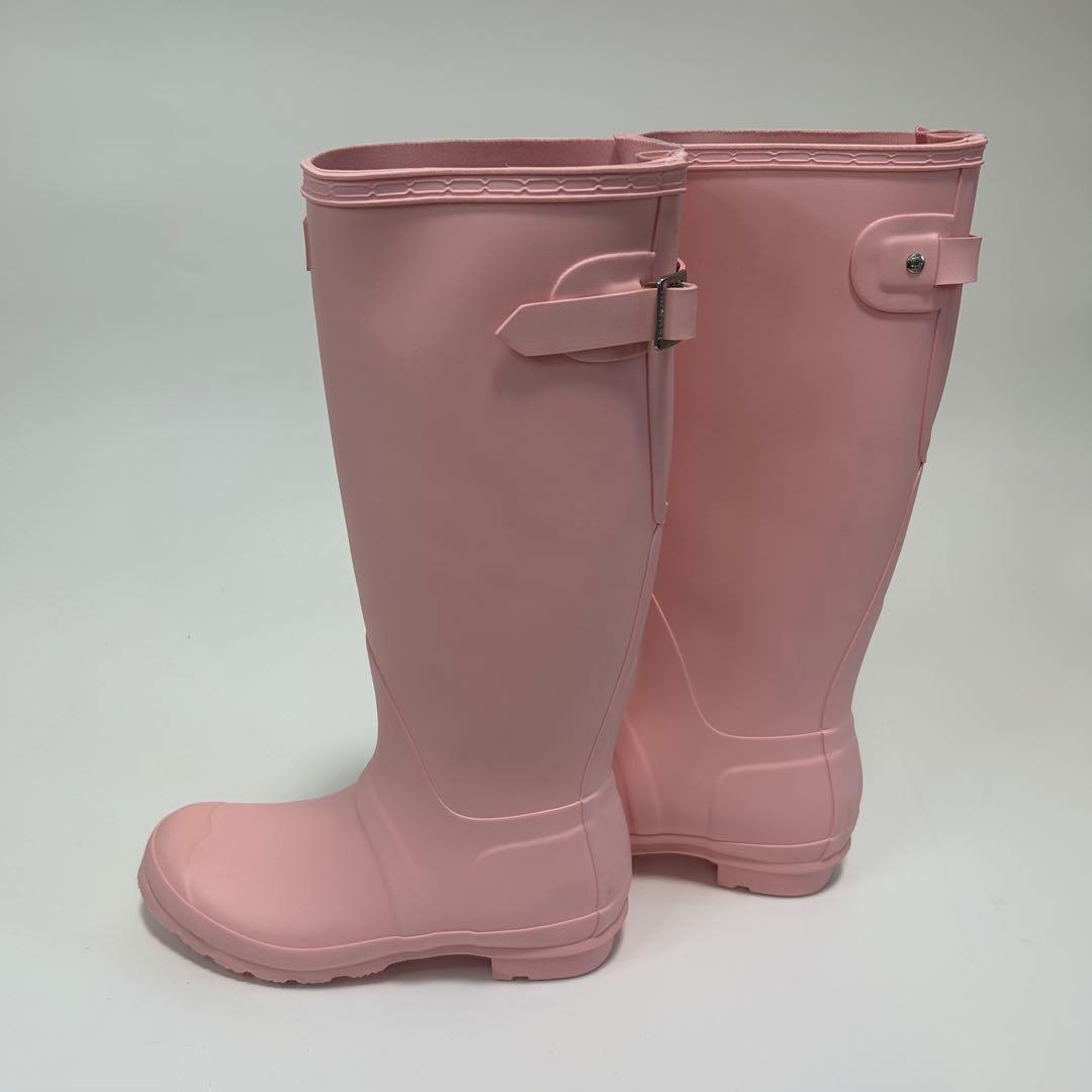 レインブーツ ピンク