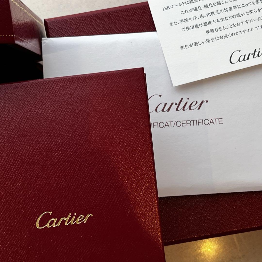 カルティエ　ダムールSM スモール　K18イエローゴールド　ネックレス