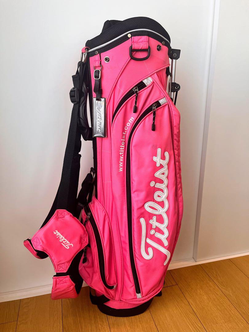 未使用品❗️Titleist ピンク キャディバッグ