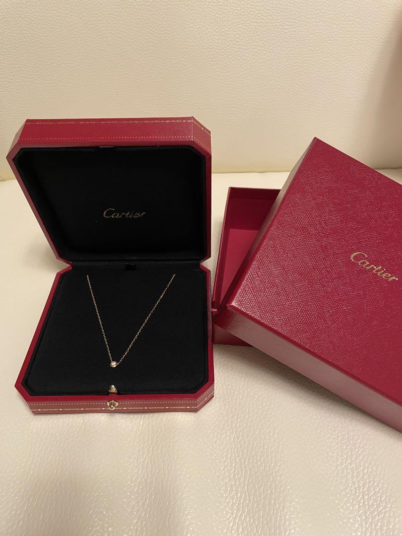 Cartier ゴールド ネックレス　ダムール　定番