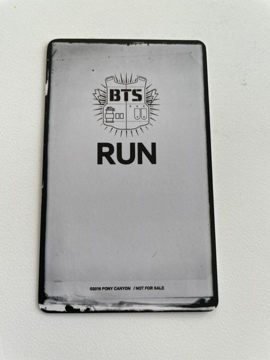 BTS 防弾少年団 RUN CDトレカジョングク付き - メルカリ