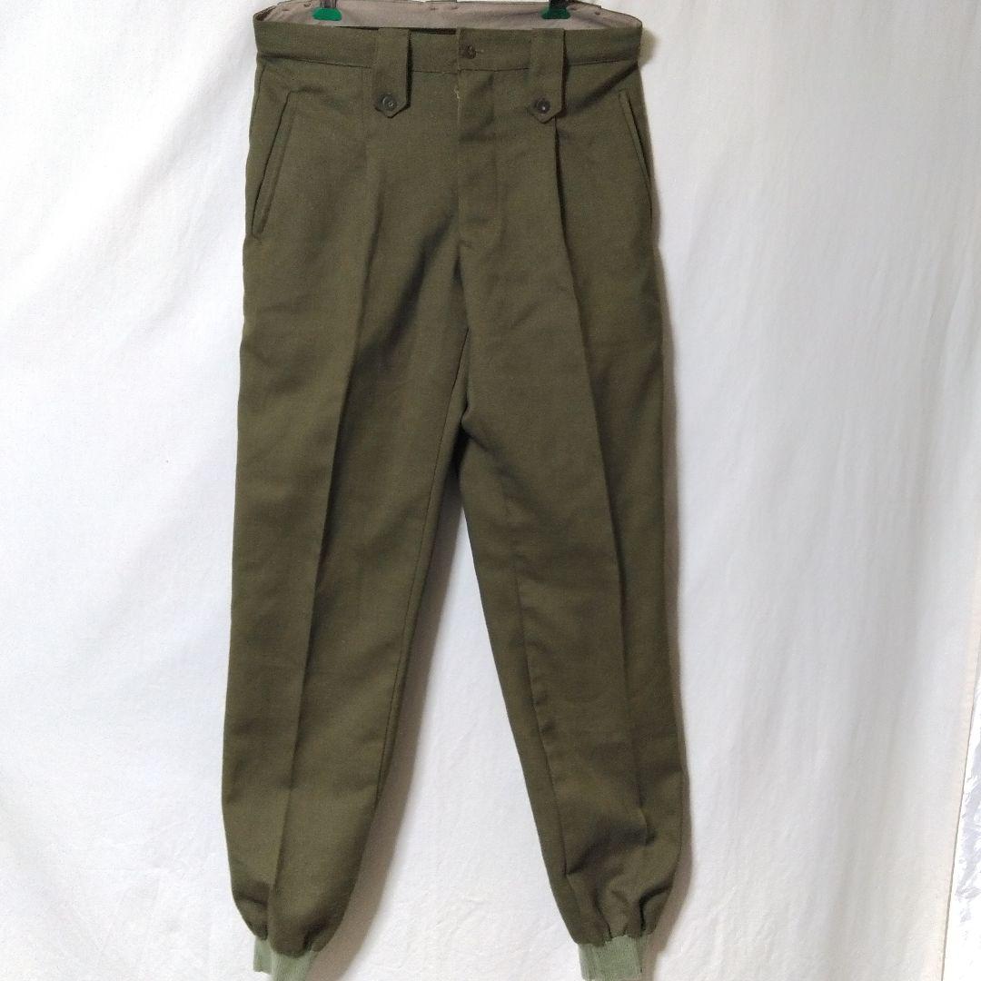 Spain スペイン軍 裾リブ 軍パン USED vtg コンバット ミリタリー