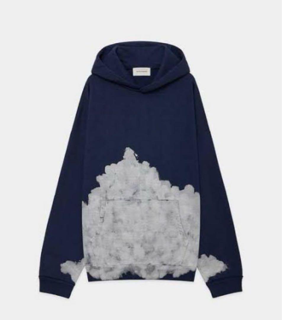 最終決算 Cloudy 美品】MARKAWARE Bleaching パーカー ヒュージ トップス