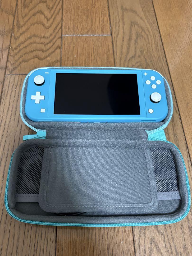 Nintendo Switch Lite ターコイズ + 収納ケースどうぶつの森