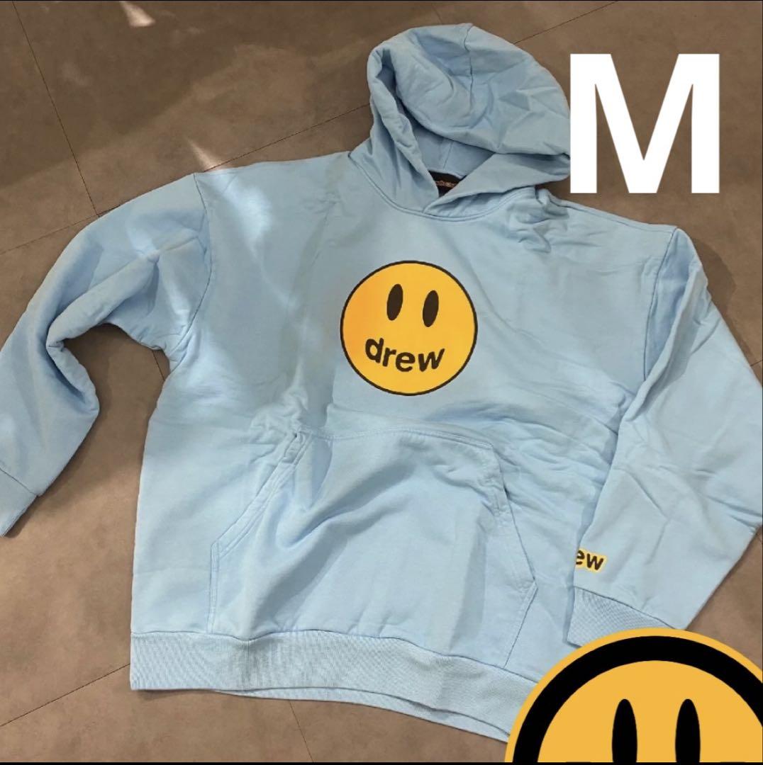 【新品未使用】Drew Houseドリューハウス パーカー 水色 Mサイズ