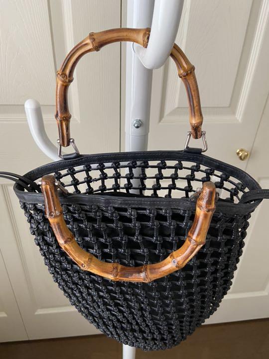 グッチ GUCCI ハンドバッグ バンブー メッシュ