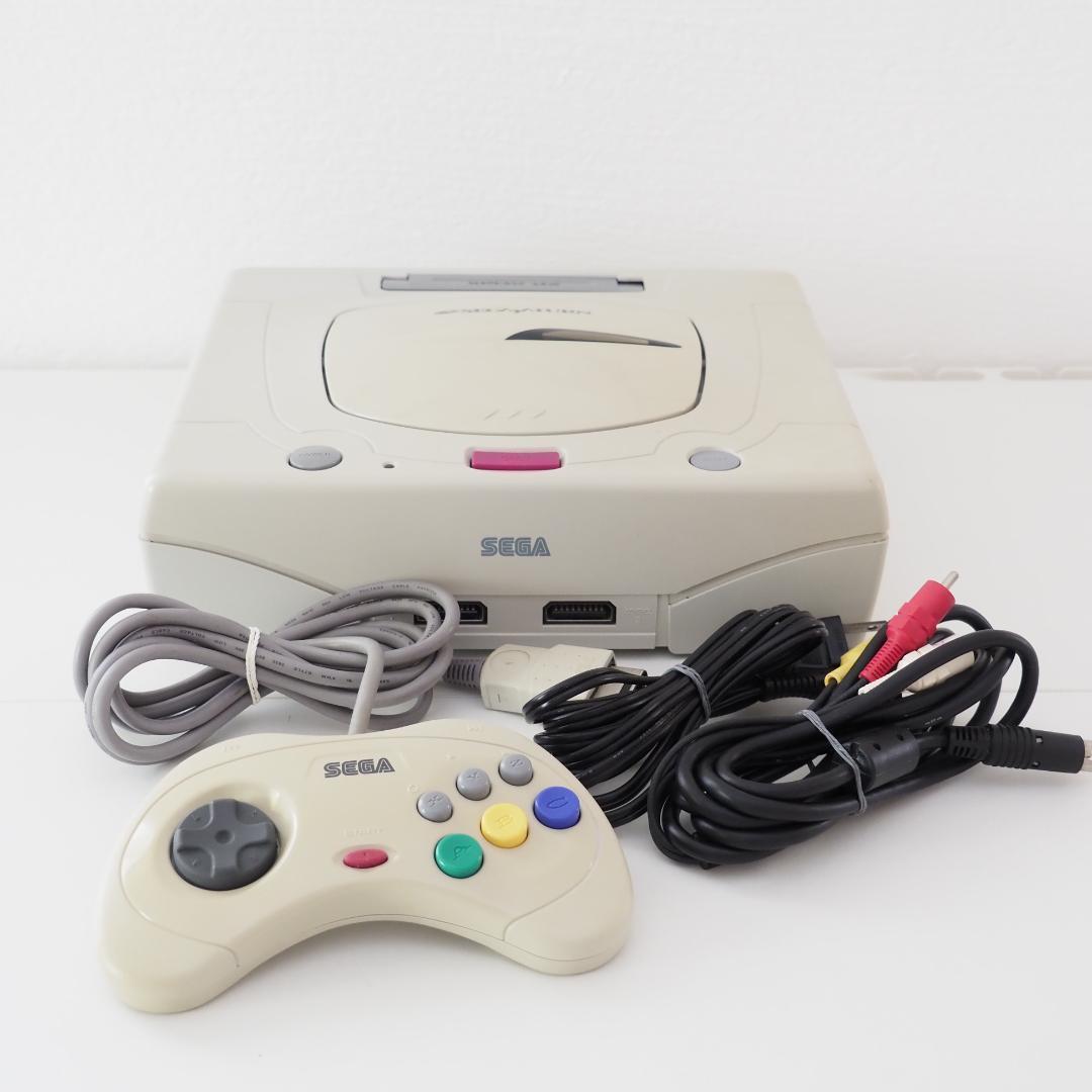 【懐かしゲーム機】セガサターン HST-3220本体／マルチコントローラー Amazon.co.jp: SEGA セガサターン HST-3220 白 本体
