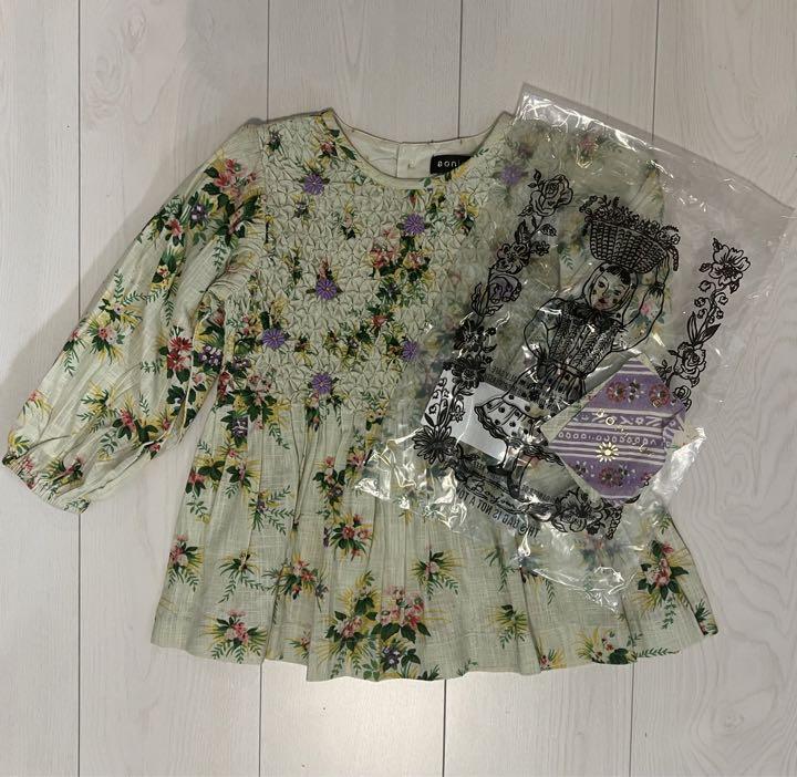 数量限定】 SS22 Bonjour Diary Handsmock blouse 6y kids-nurie.com