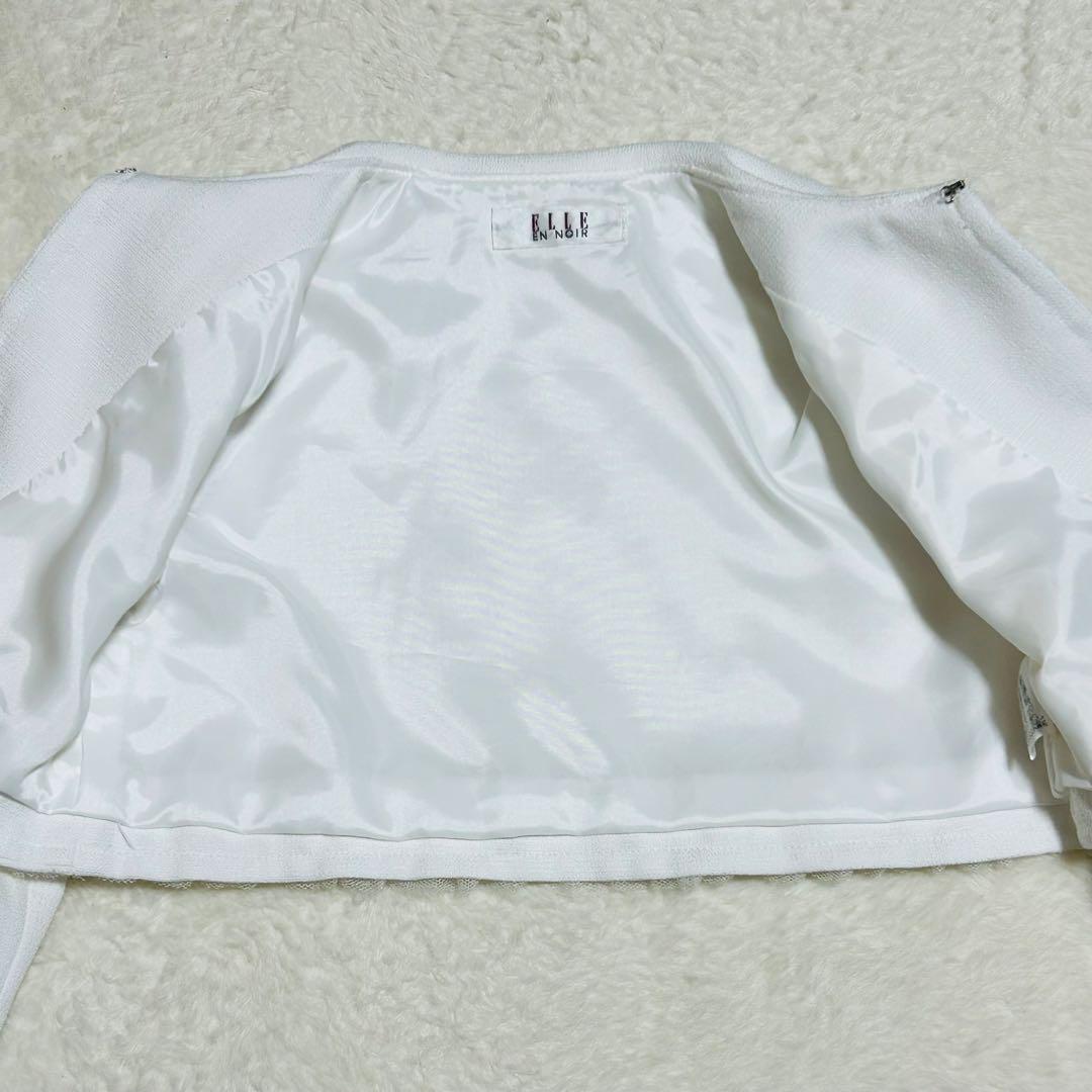 美品ELLEフォーマルワンピーススーツ120 女の子　卒園式・入学式等に
