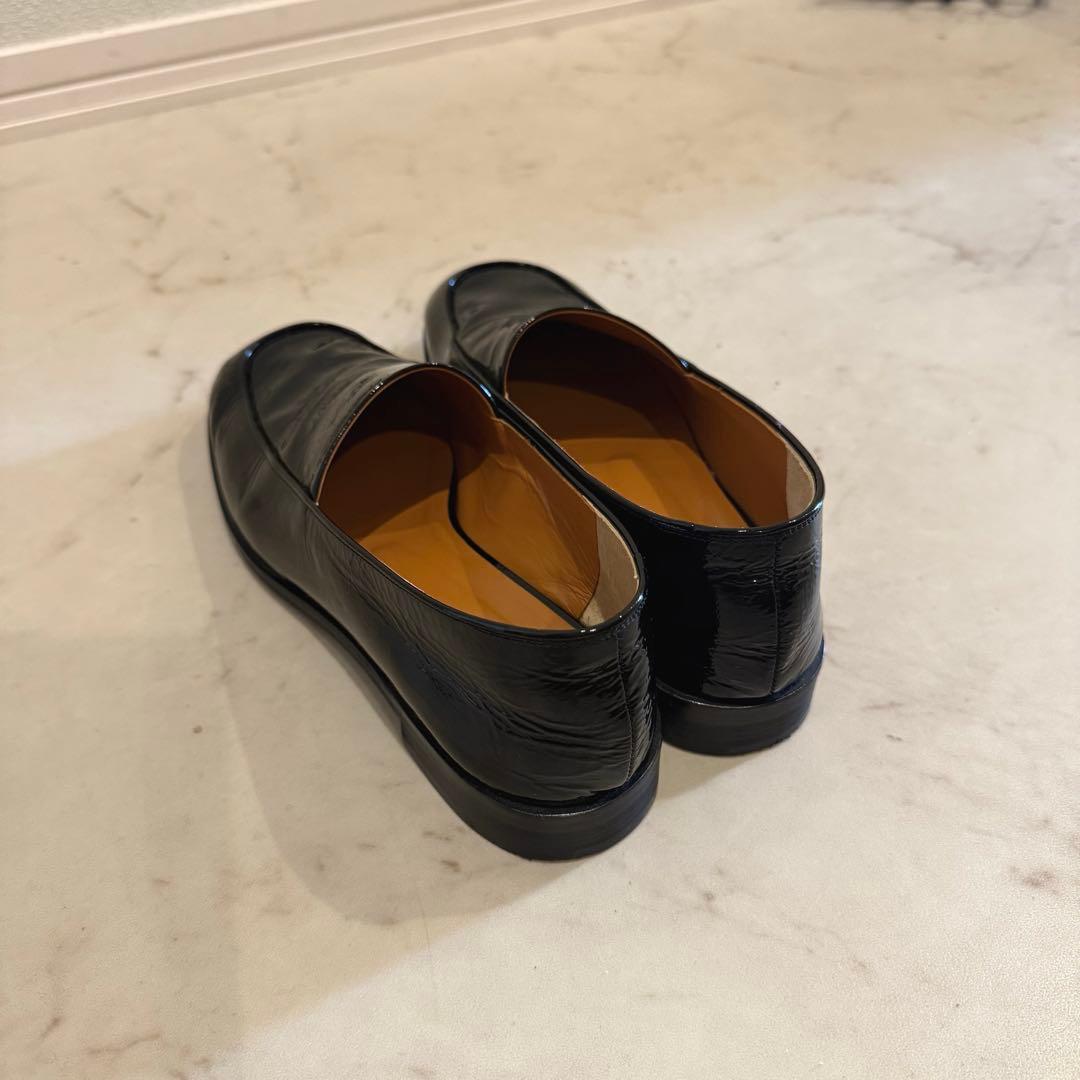 【oe】LEATHER FLAT LOAFERS(37)