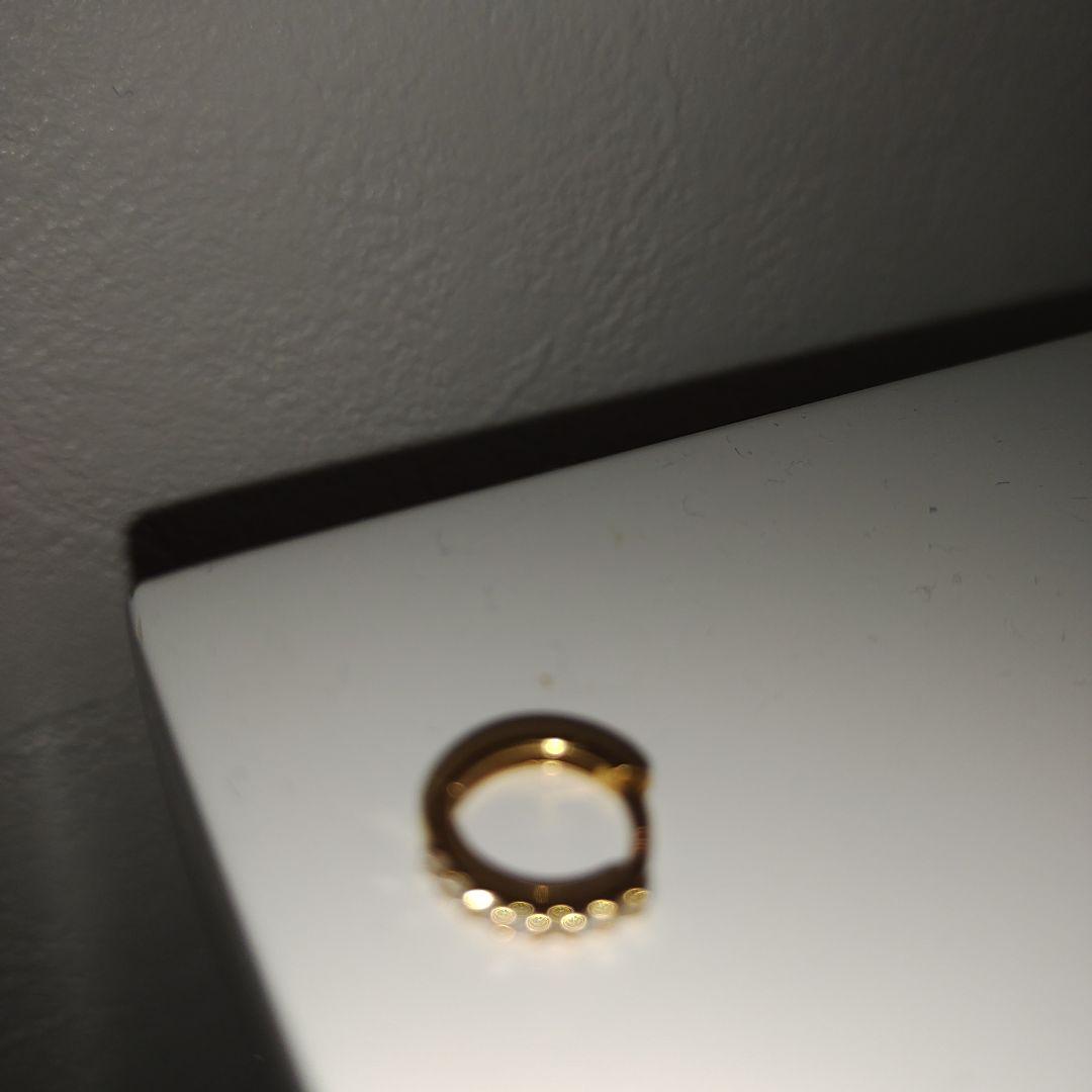 スタージュエリー？ 18k ダイヤモンド フープピアス