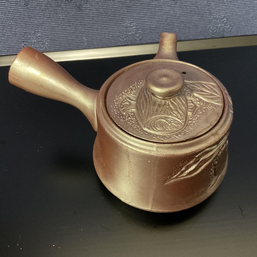 常滑焼ミニ急須 1杯分 口径7㎝ - めんどくさ