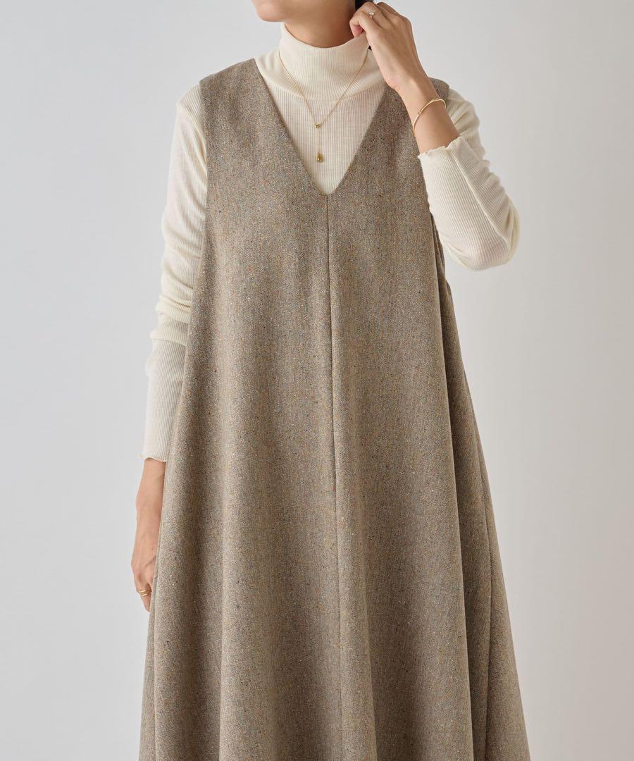 【新品未使用】BEARDSLEYジャンパースカート【定価28,600】