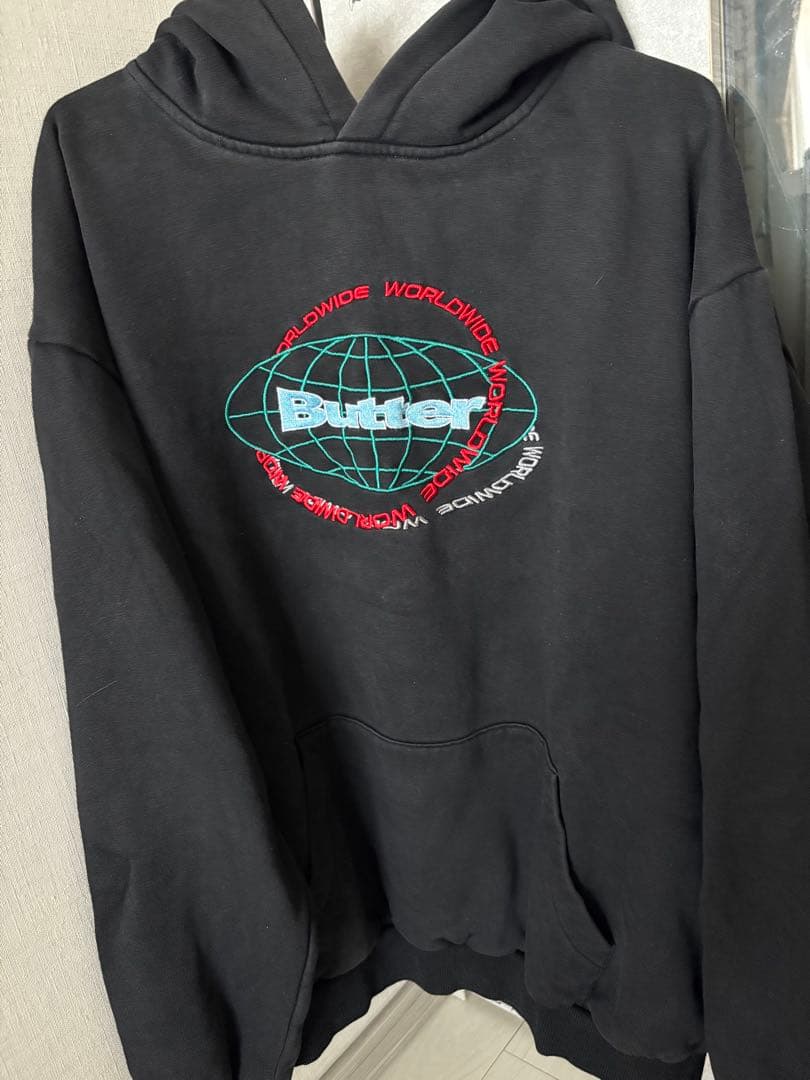 Butter パーカー　ブラック