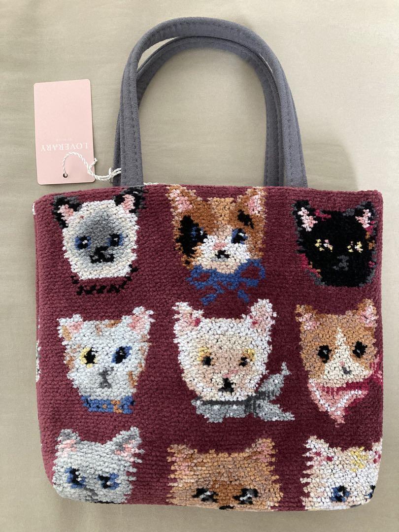 フェイラー ラブラリーキャッツ ミニバッグ