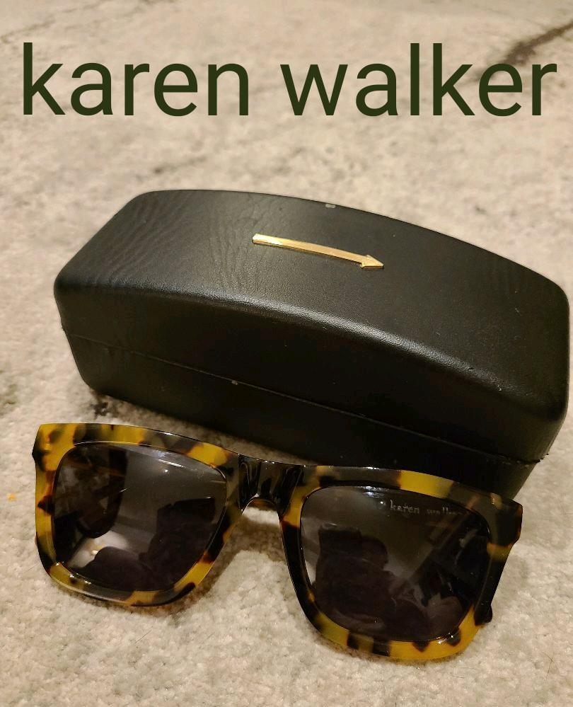 KAREN WALKER☆べっ甲柄サングラス☆カレンウォーカー