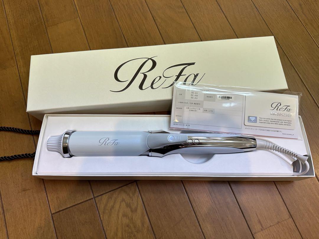 ReFa カールヘアアイロン プロ 38mm 正規品証明書付き（ホワイト）