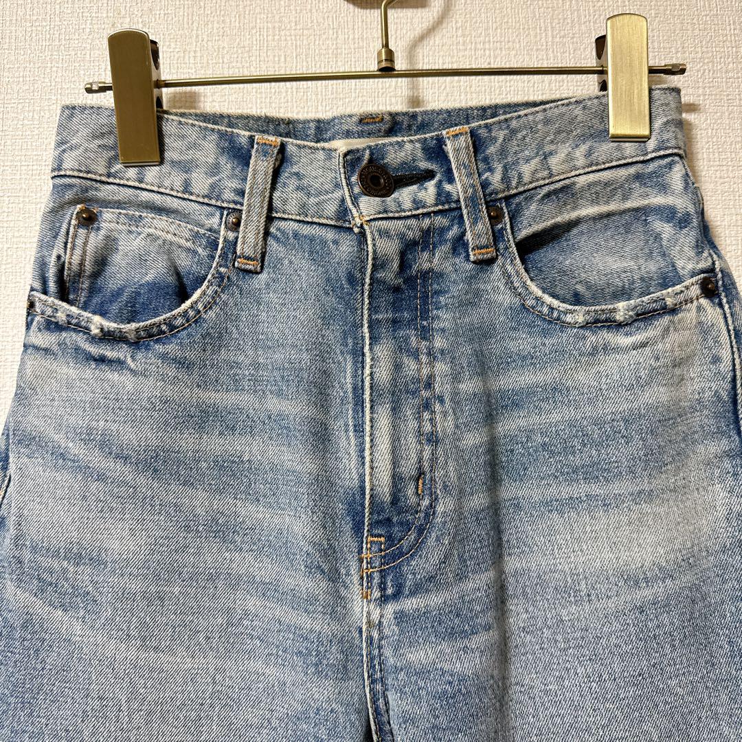 【公式】 ヴィンテージ】MOUSSY フレアデニムパンツ ジーンズ ブルー【25 パンツ