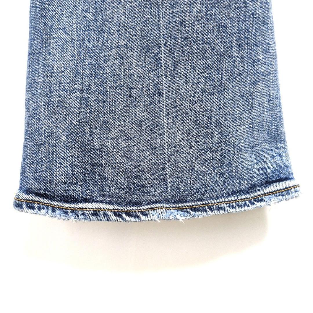 moussy マウジー デニム フレア ストレッチ 24inch ハイウエスト