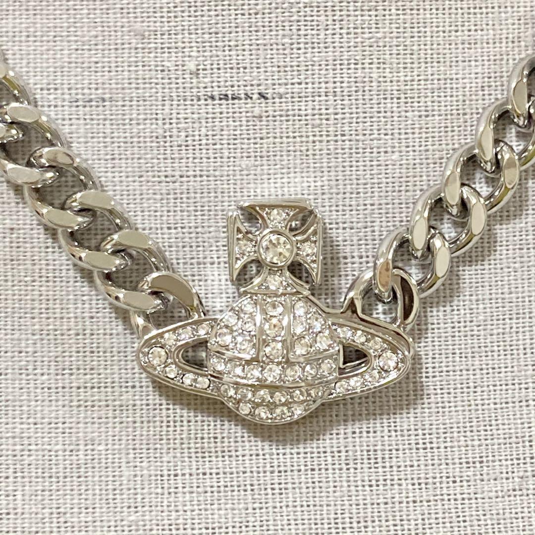 ヴィヴィアン GraziellaSmallChainチョーカー　シルバー ヴィヴィアン GraziellaSmallChainチョーカー シルバー