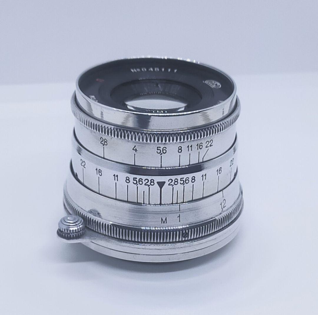 Industar-26M 50mm F2.8 L39マウントレンズ