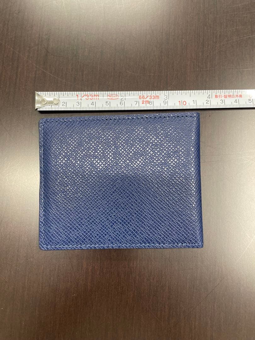 FELLE MORBIDA ネイビー マネークリップ