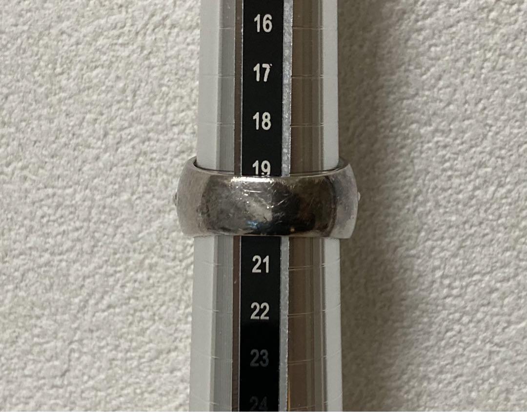 ゴ*ム様 【中古品】クロムハーツ　フローラルクロス　リング19号相当