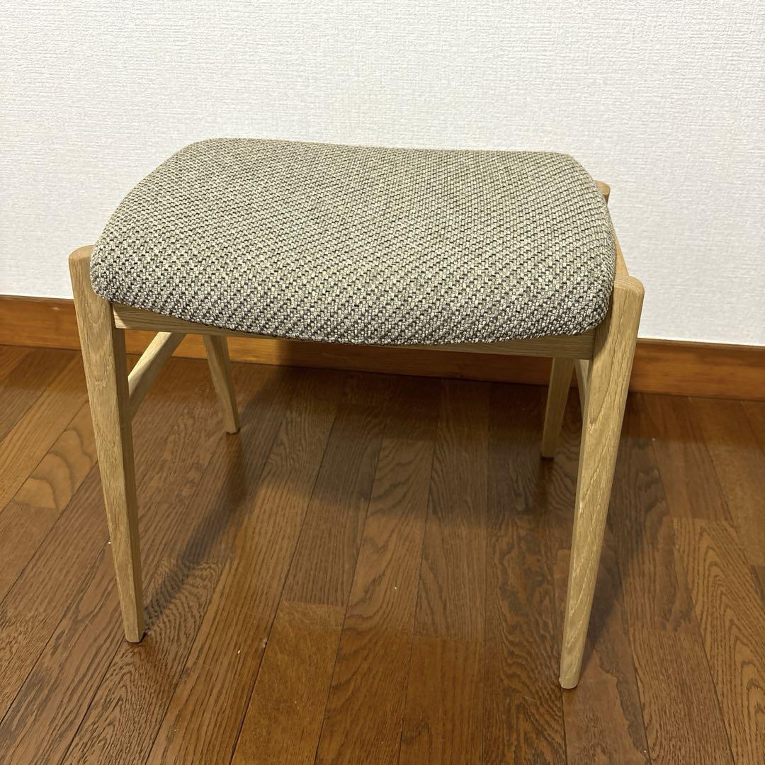 月末セール中！【極美品】karimoku スツール CU0406E オーク