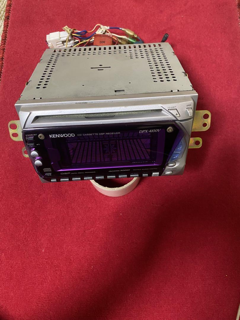 DPX-4100V　CD カセットプレーヤー　デッキ　カーオディオ