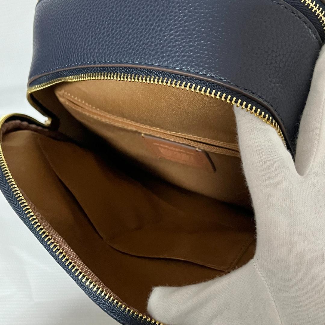 新品未使用 COACH シグネチャー C5671 ブルー バックパック リュック