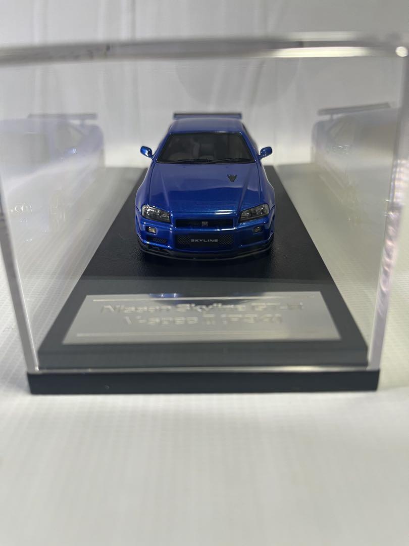 ミニカー Nissan Skyline GT-R V-spec II (R34) HPI