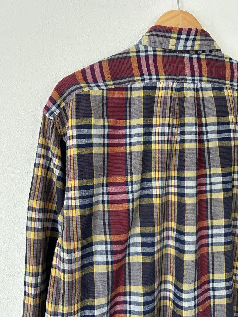 Ralph Lauren 長袖シャツ　BDシャツ　マドラスチェック