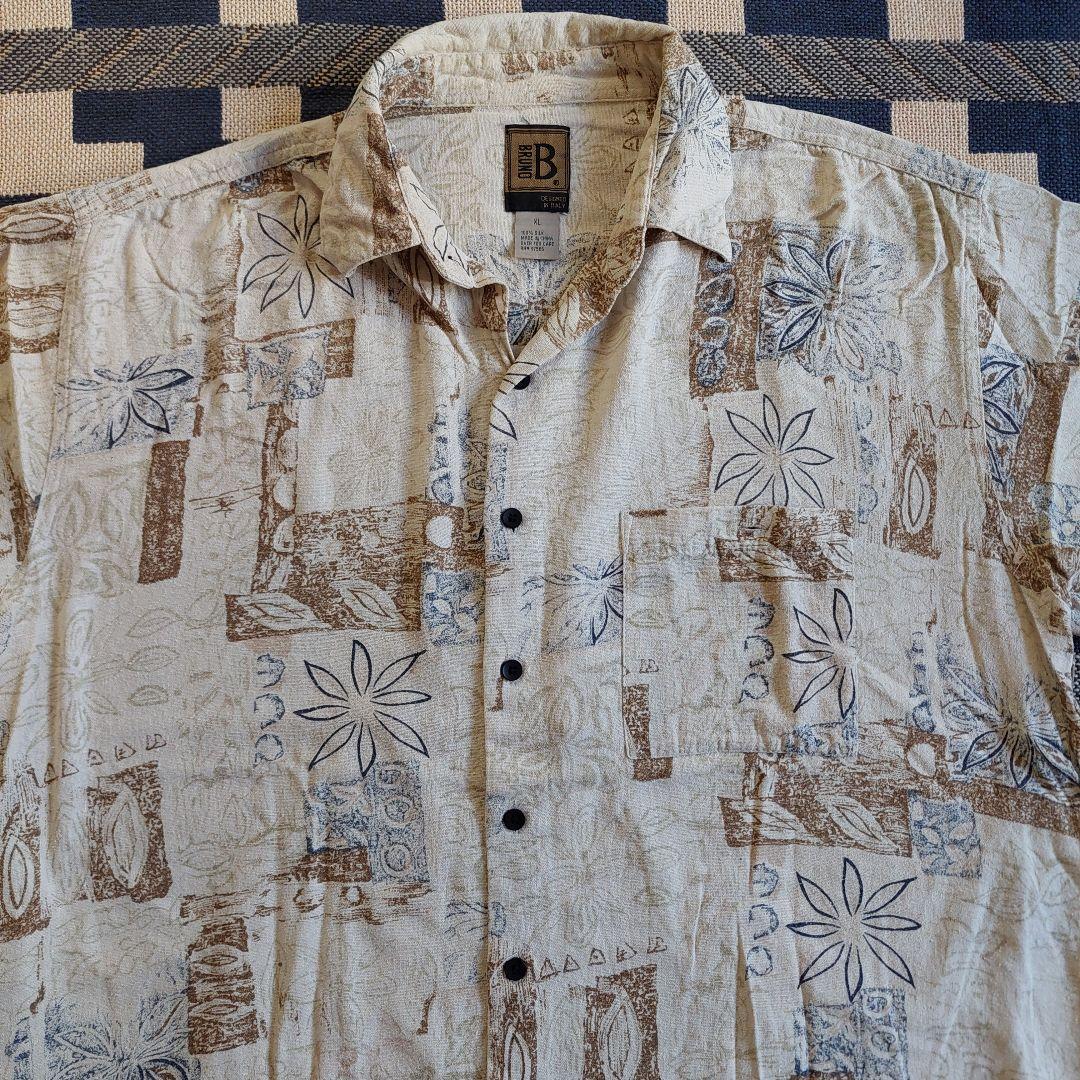 90s vintage 100% silk Aloha shirt