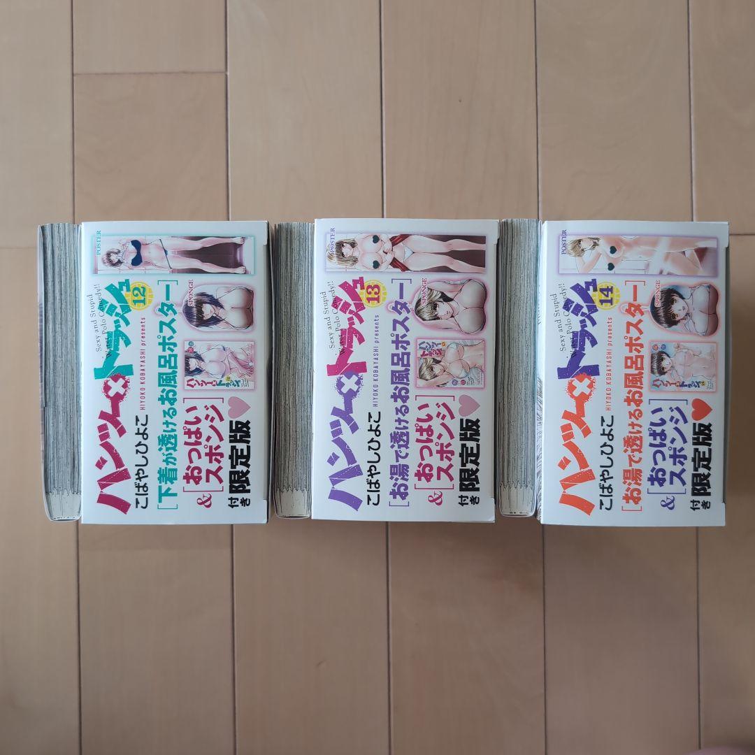 ハンツートラッシュ  12巻13巻 14巻 限定版 セット ハンツー×トラッシュ 限定版 12-14巻 3巻セット こばやしひよこ