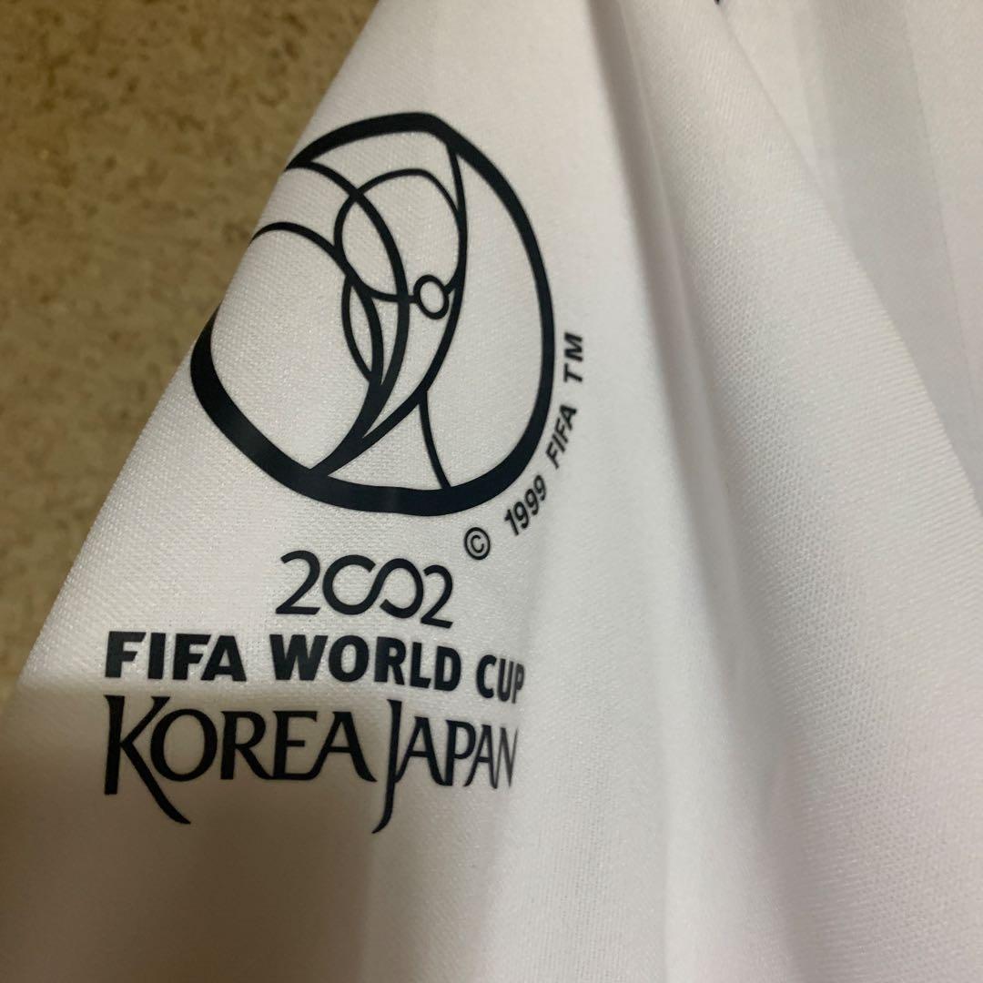 イングランド代表 7番BECKHAM 02日韓W杯 ユニフォーム 白  Mサイズ