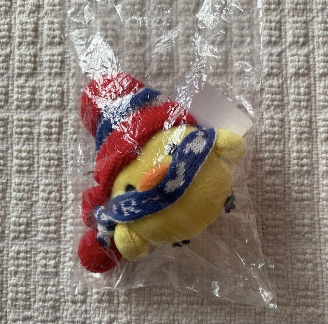 リラックマ ハートのニット ニット帽 マフラー ぶらさげ