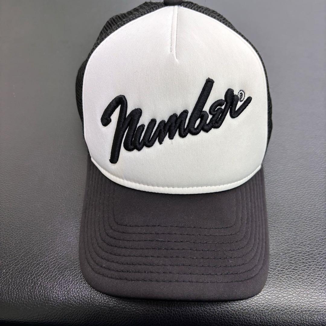 New Era ナンバーナイン メッシュキャップ Cap 黒 白 Fender