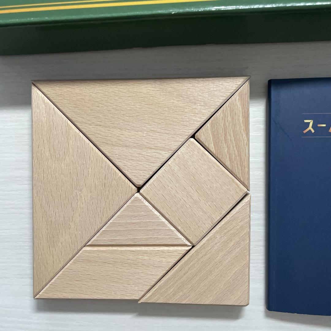 美品 スーパータングラム EQWEL イクウェル七田式知育 積み木