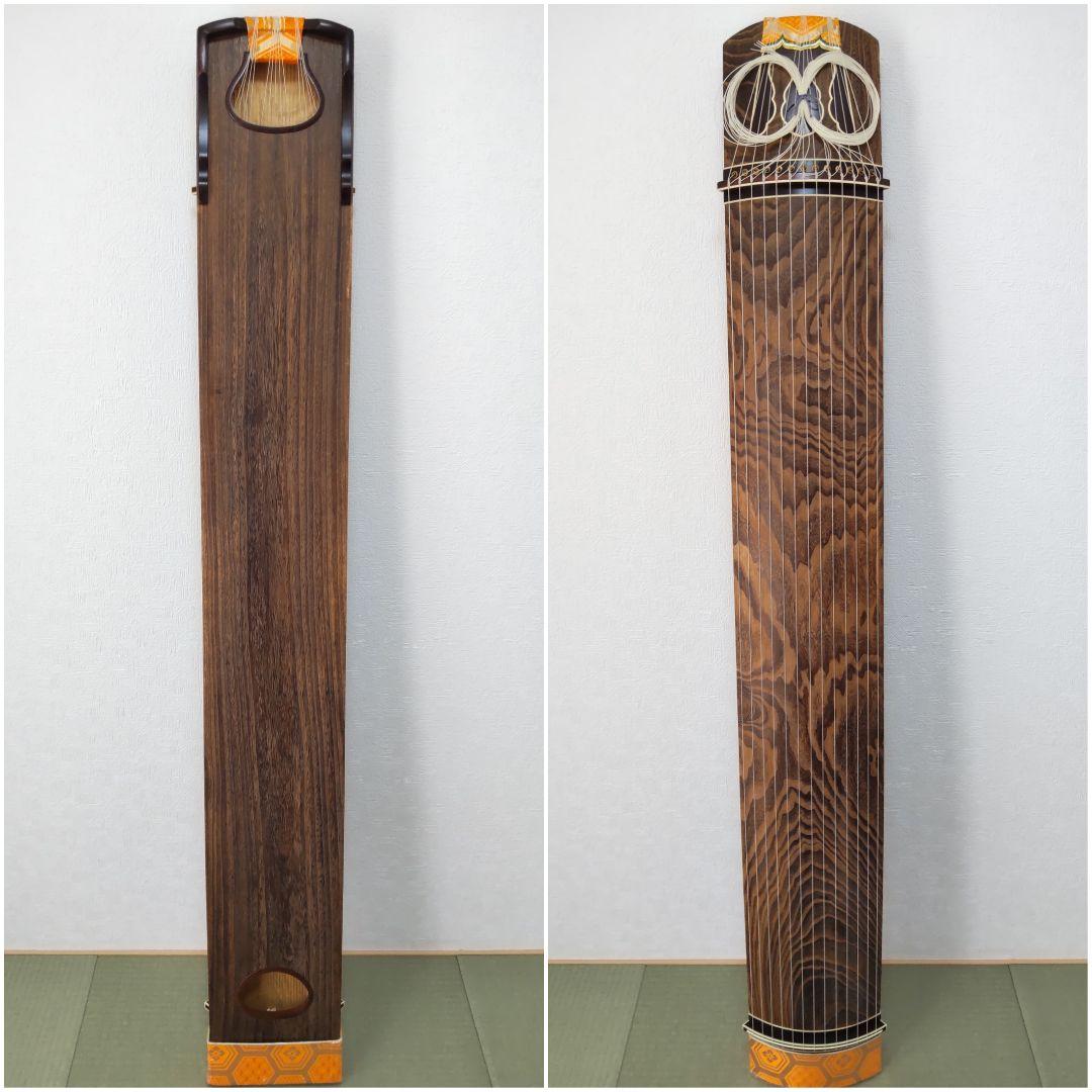 短琴・ミニ琴・13弦・和楽器・弦楽器・No.190609-43・梱包サイズ