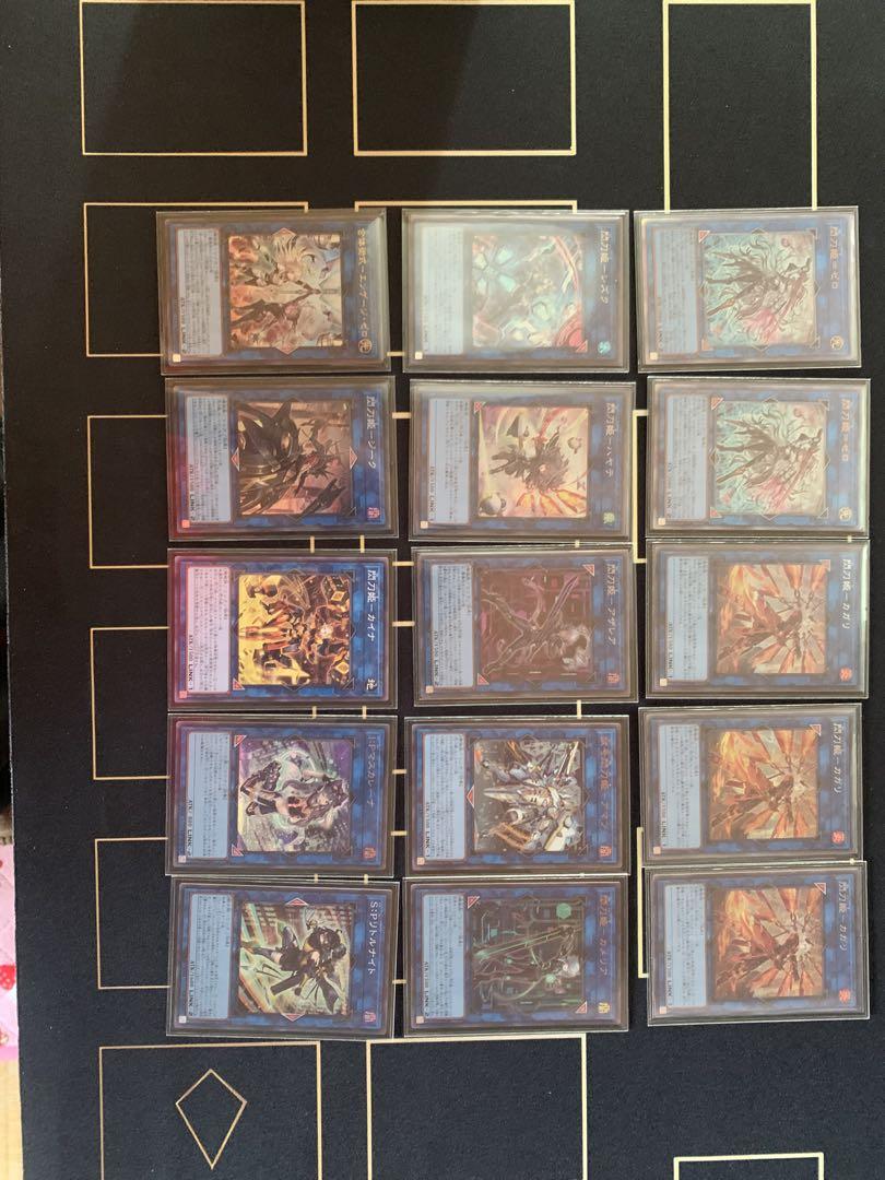 閃刀姫デッキ　スリーブ付き　絵違い/シク多め