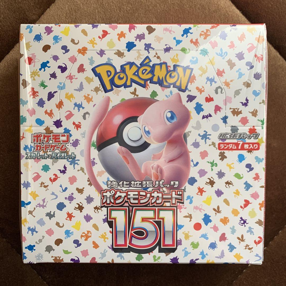 ポケモンカード 151 BOX 未開封 シュリンク付き - ポケモン